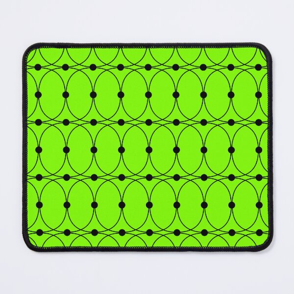 Item preview, Chartreuse & black curve designed and sold by Mint + Midnight.