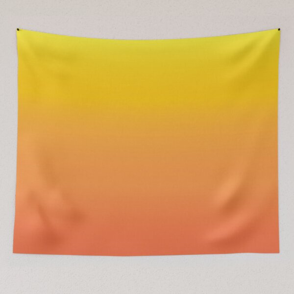Item preview, Minimalist Yellow to Orange Ombre Gradient designed and sold by BetweenForms.