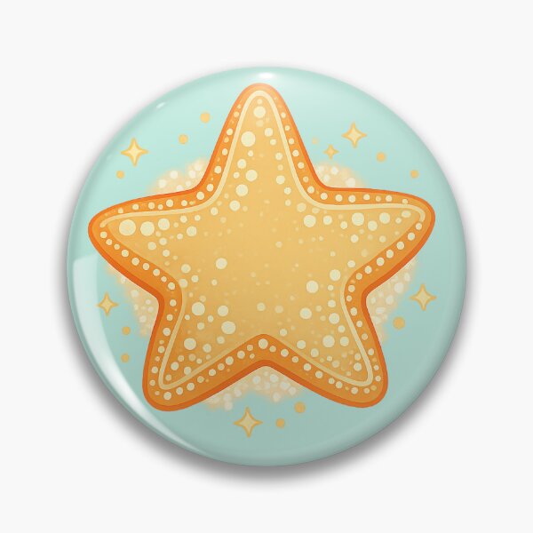 Item preview, Cute Orange Starfish Design | Minimal Ocean Aesthetic Design designed and sold by Blushbomb.