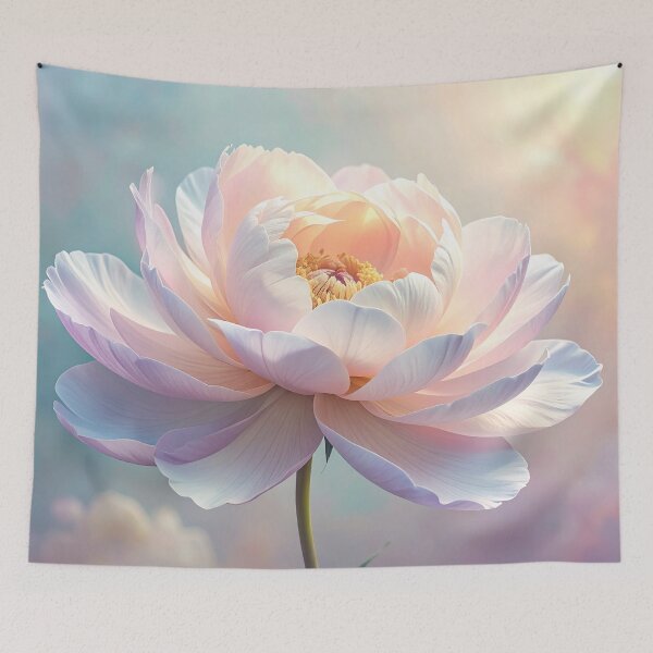 Item preview, Soft Pink Bloom with Golden Center designed and sold by Sasas Design.