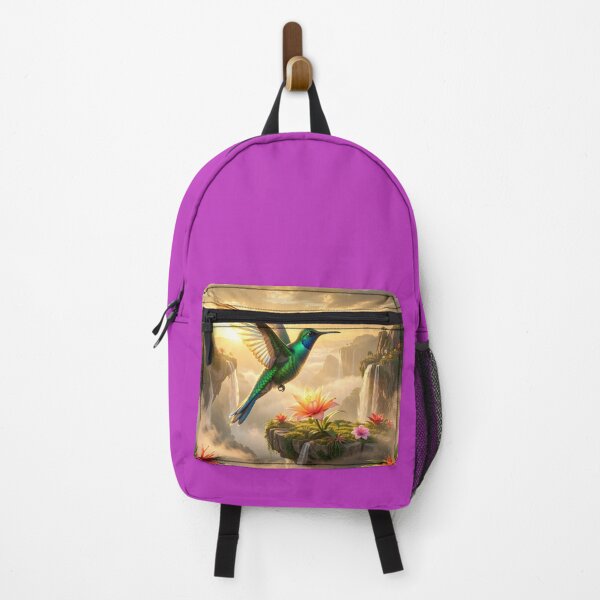 Item preview, Jewel of the Floating Isles – Fantasy Hummingbird Art designed and sold by LittleBigGifts.