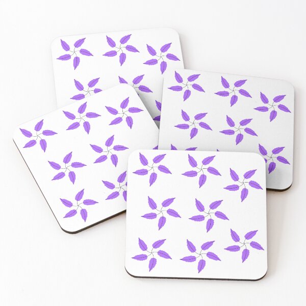 Item preview, seamless floral pattern with abstract purple leave designed and sold by MagicMaker1984.