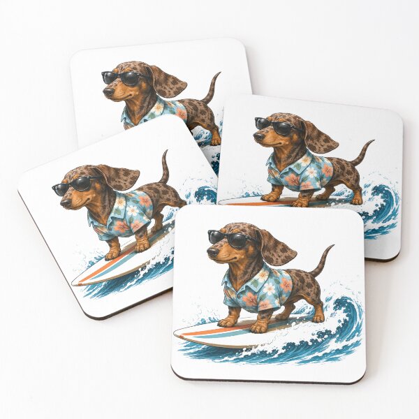 Item preview, merle dachshund designed and sold by Brejko.