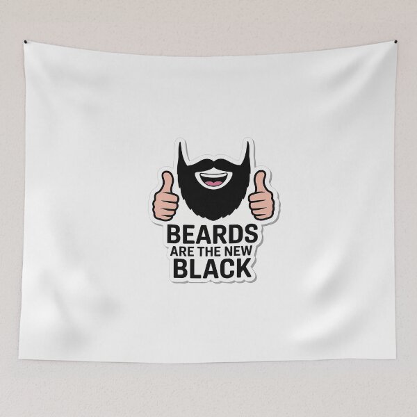 Item preview, Beard & Mustache Smiling Thumbs Up designed and sold by NiftyWrx.