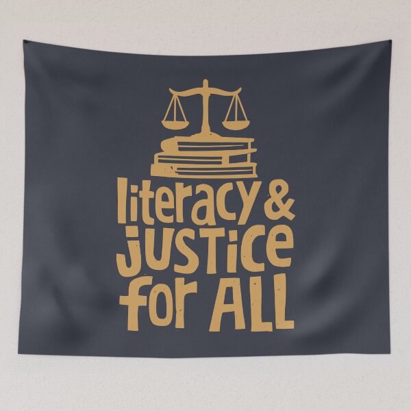 Item preview, Literacy & Justice for All designed and sold by Riot-And-Hope.