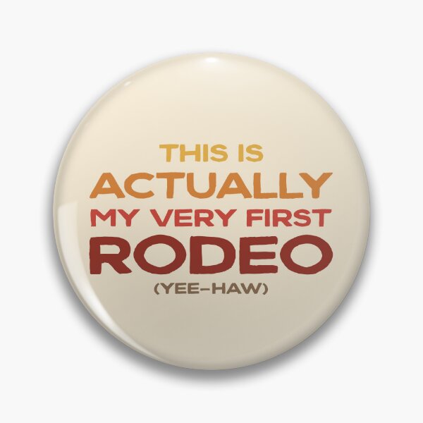 Item preview, This is actually my very first rodeo | retro rainbow designed and sold by MamSelle.