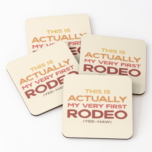 Item preview, This is actually my very first rodeo | retro rainbow designed and sold by MamSelle.