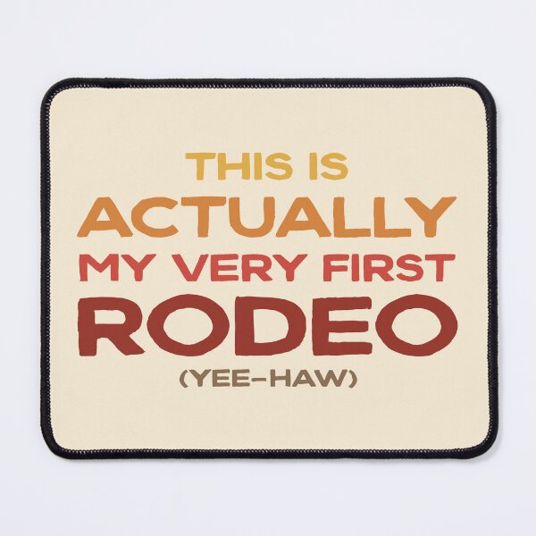 Item preview, This is actually my very first rodeo | retro rainbow designed and sold by MamSelle.