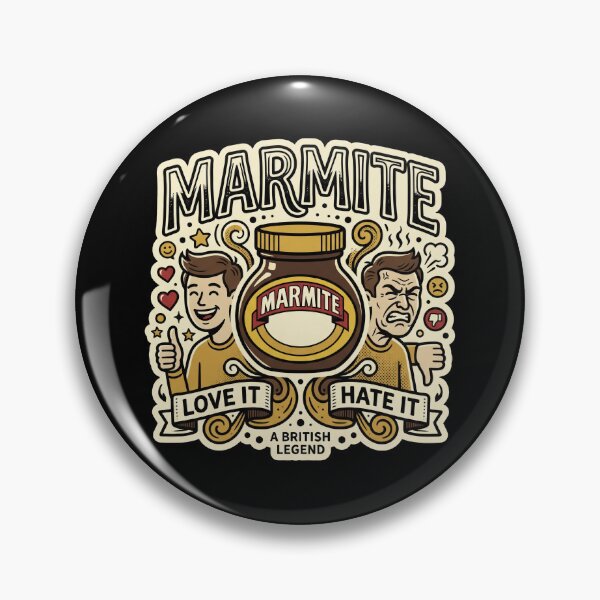 Item preview, MARMITE love it hate it -UK legend Spread- designed and sold by LOVEARTDESIGN.