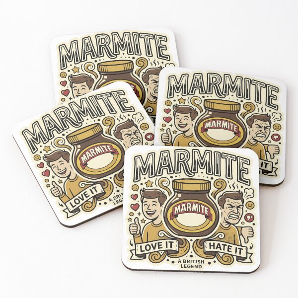 Item preview, MARMITE love it hate it -UK legend Spread- designed and sold by LOVEARTDESIGN.