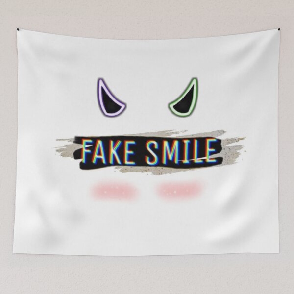 Item preview, Fake Smile Sad Aesthetic Grunge Quote designed and sold by Babelon.