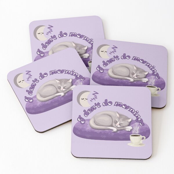 Item preview, I don't do mornings designed and sold by ClaudyNomaly.