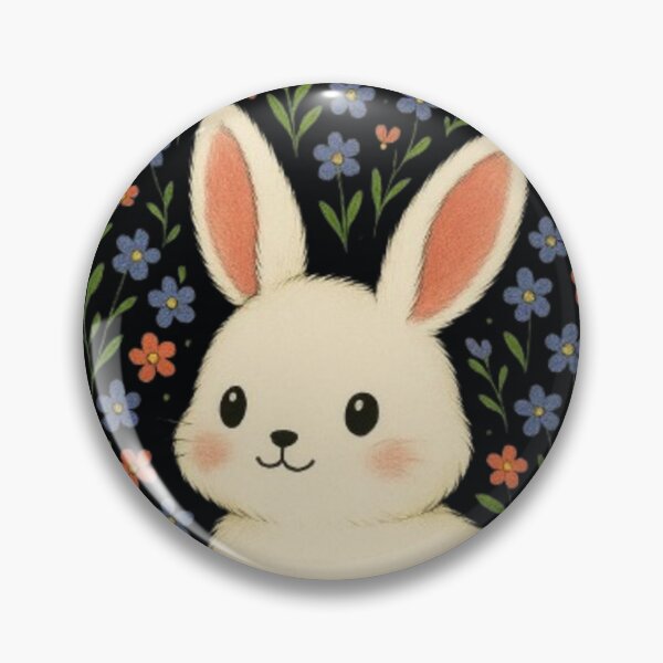 Item preview, Cute Bunny Wildflower Cottagecore Rabbit Lover Floral Nature T-Shirt designed and sold by HopeAndHustle.