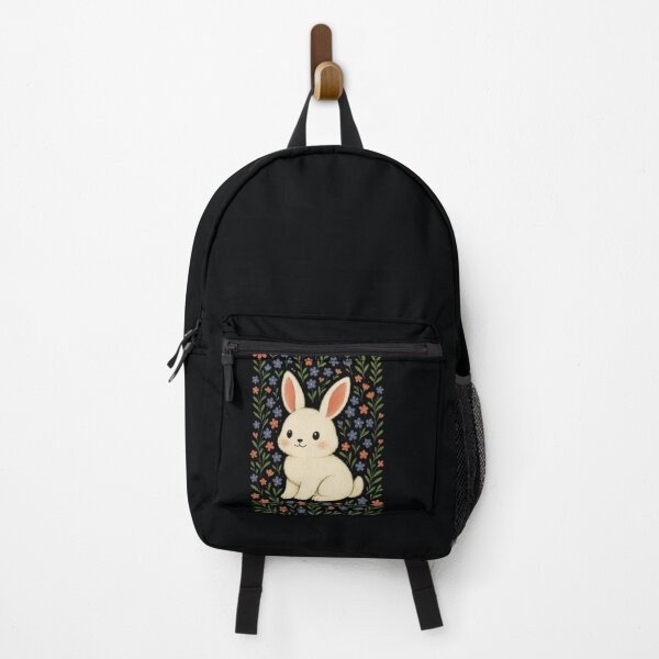 Item preview, Cute Bunny Wildflower Cottagecore Rabbit Lover Floral Nature T-Shirt designed and sold by HopeAndHustle.