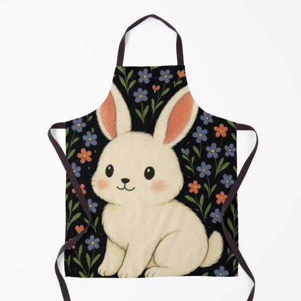 Item preview, Cute Bunny Wildflower Cottagecore Rabbit Lover Floral Nature T-Shirt designed and sold by HopeAndHustle.