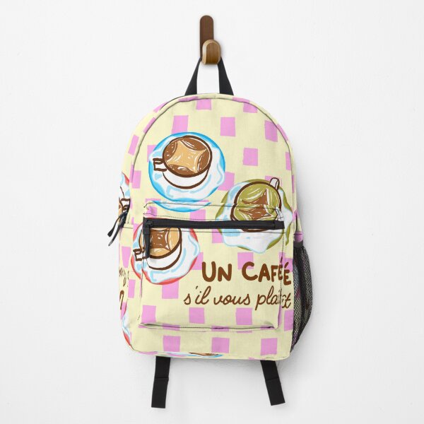 Item preview, Un Café S'il Vous Plaît Preppy French Coffee designed and sold by MaiZephyr.