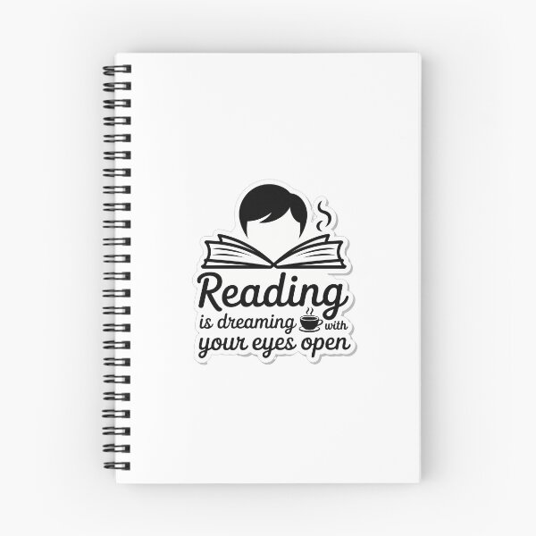 Item preview, Reading is Dreaming with Your Eyes Open designed and sold by NiftyWrx.