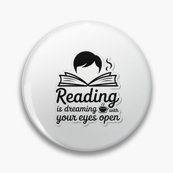 Item preview, Reading is Dreaming with Your Eyes Open designed and sold by NiftyWrx.