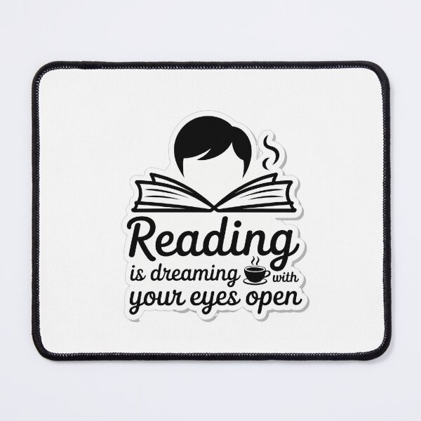 Item preview, Reading is Dreaming with Your Eyes Open designed and sold by NiftyWrx.