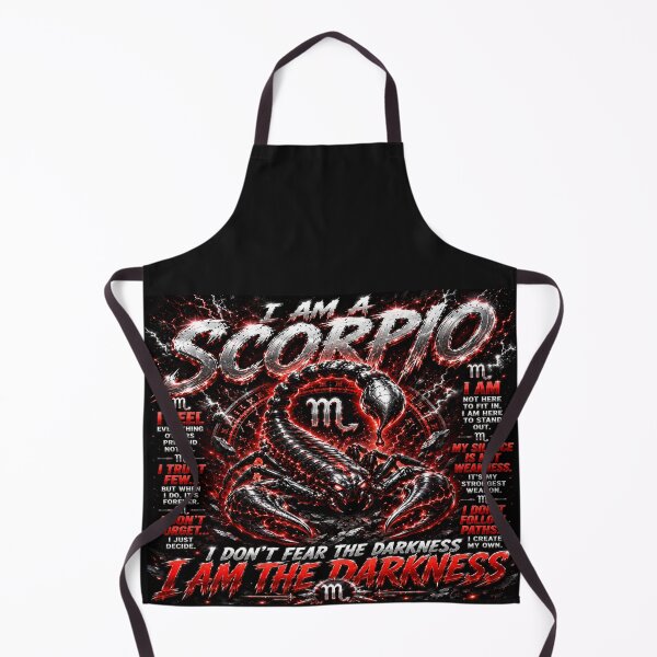 Item preview, I Am A Scorpio Dark Zodiac Warrior Art designed and sold by BulletKitty82.