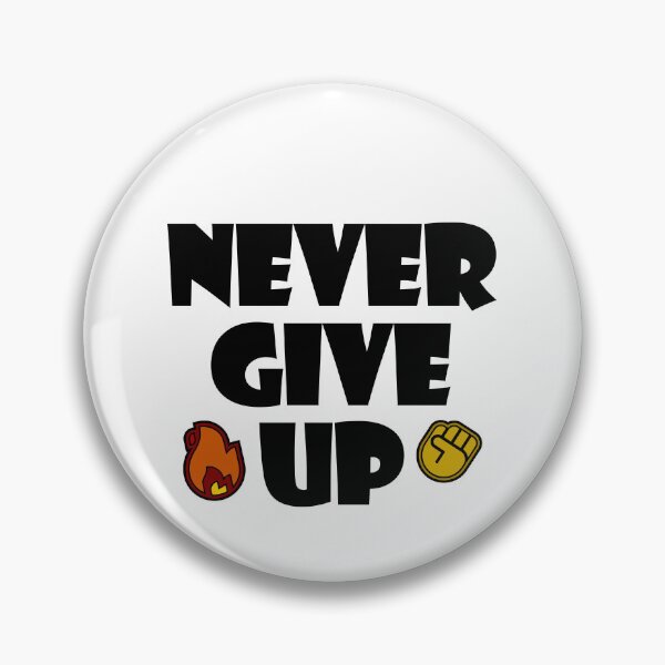 Item preview, Copy of Never give UP - Black designed and sold by MikkySketch.