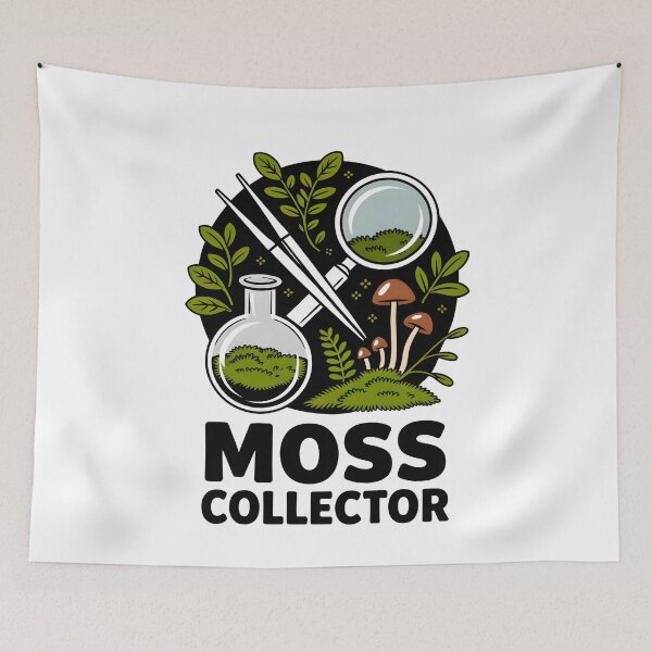 Item preview, Moss Collector Mossarium Terrarium designed and sold by MooonTees.