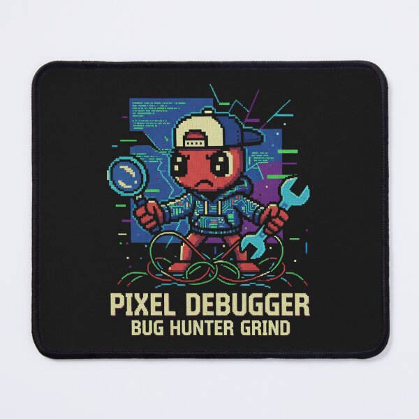 Item preview, Pixel Debugger Mascot designed and sold by Hanno0.