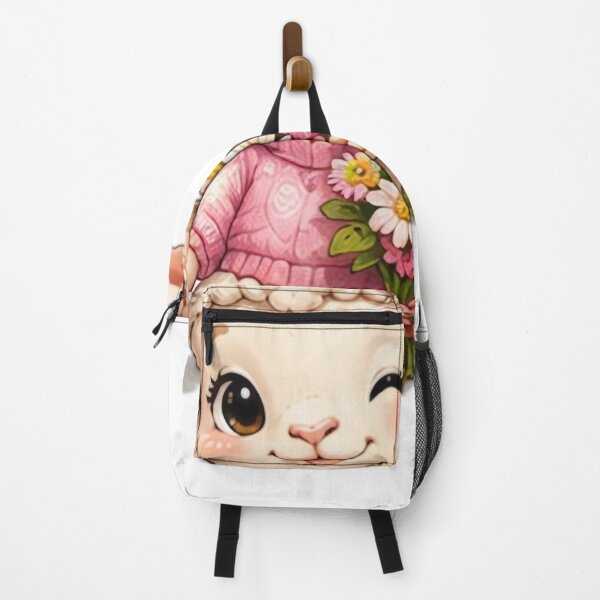 Item preview, Cute Lamb With Flowers designed and sold by DailyDoodlesBySumbul.