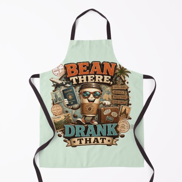Item preview, Bean There Drank That Funny Coffee Quote designed and sold by pradeepvisuals.