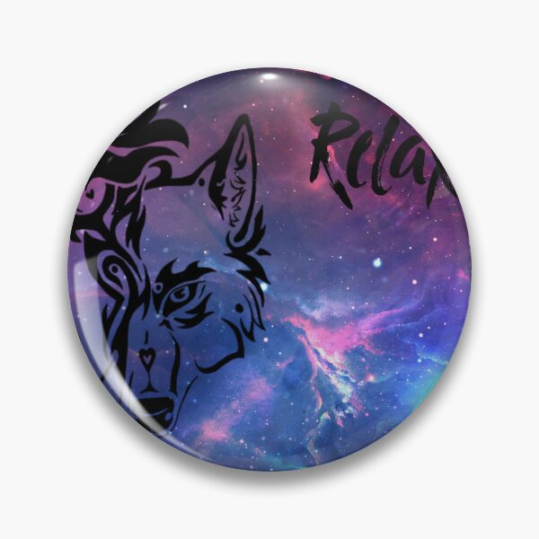 Artikelvorschau, Entspannende Galaxie Wolf Weltraum Natur Kunst entworfen und verkauft von Babelon.