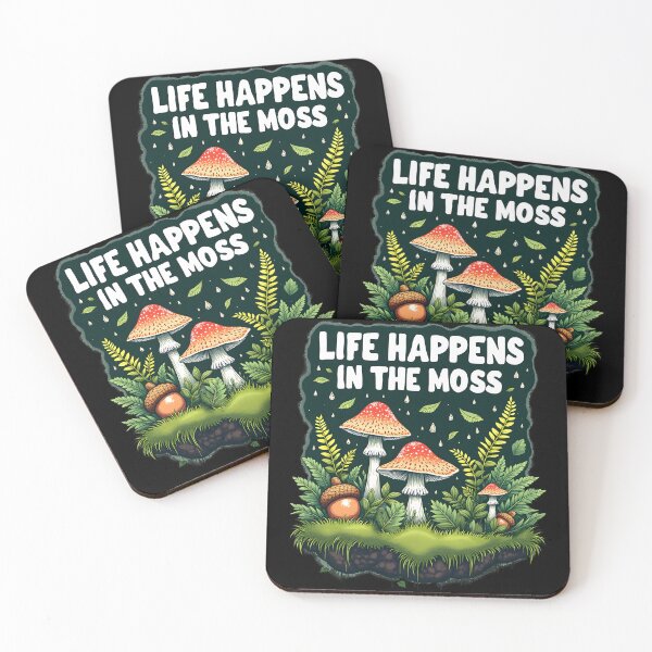 Item preview, Life Happens In The Moss Mossarium designed and sold by MooonTees.