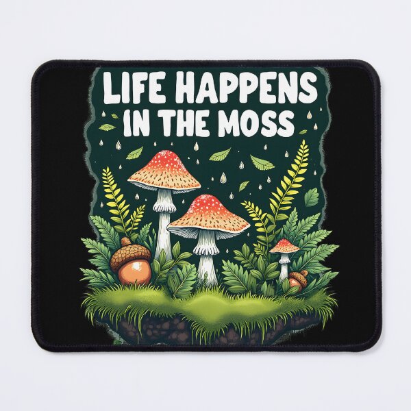 Artikelvorschau, Life Happens In The Moss Moos Terrarium entworfen und verkauft von MooonTees.
