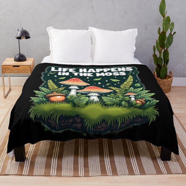 Item preview, Life Happens In The Moss Mossarium designed and sold by MooonTees.