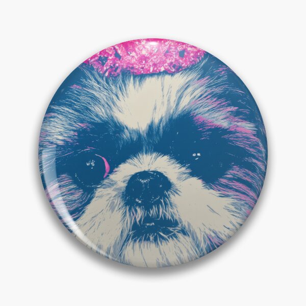 Item preview, Shih Tzu Born To Be Spoiled, Pampered Pup Wall Art designed and sold by MarkedArtPrints.