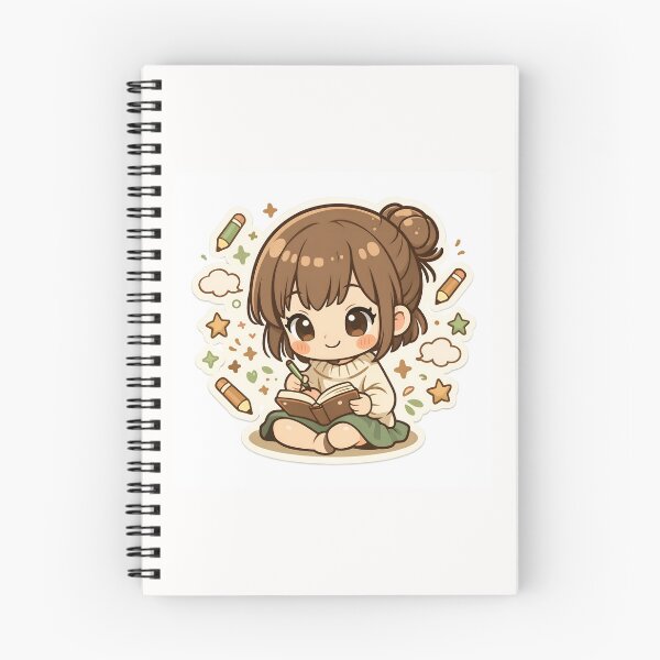 Item preview, Kawaii Journaling Aesthetic Writing Planner Sticker BuJo Art designed and sold by yanejoy.
