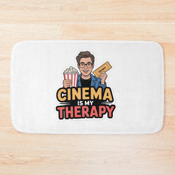 Item preview, Cinema is my therapy designed and sold by NiftyWrx.