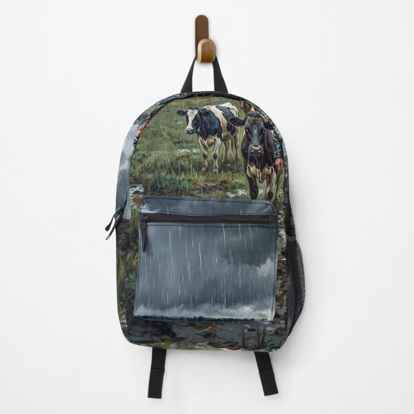 Item preview, Farmer Portrait Pouring Rain designed and sold by Home Decor Art.