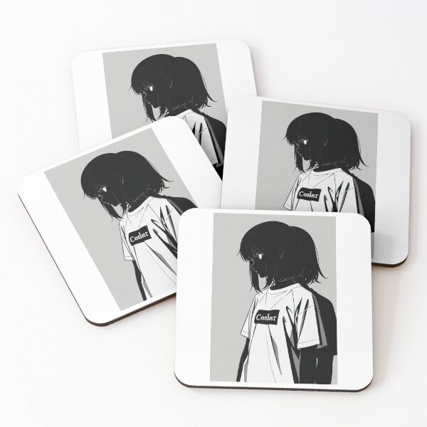 Item preview, Art - Anime Style Illustration, Melancholic Young Woman designed and sold by AnimeShin.