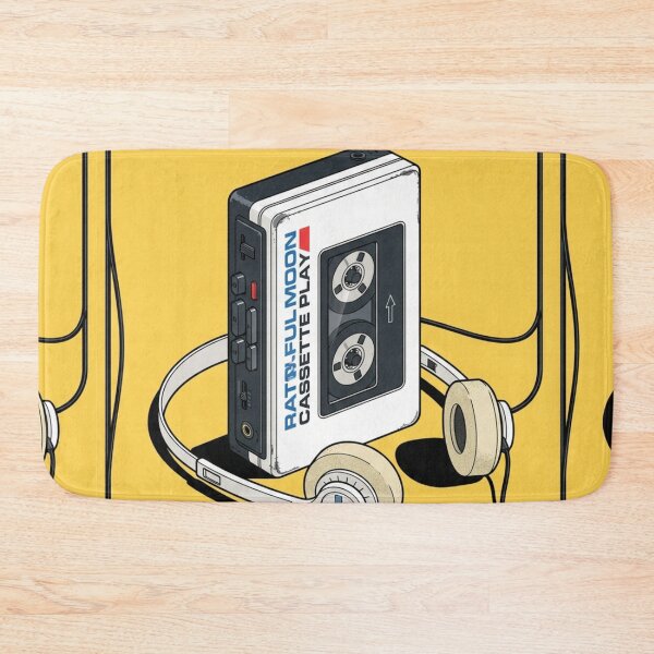 Item preview, “Cassette Paladin Punches a Portal Because the Wizard Forgot to Press Play” designed and sold by Print Fiction.