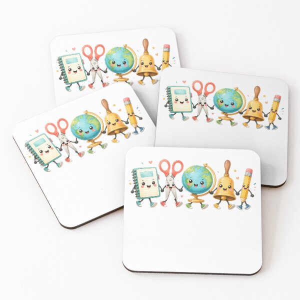 Item preview, Back to School Teacher Student Cute Supplies First Day designed and sold by elpsycho.