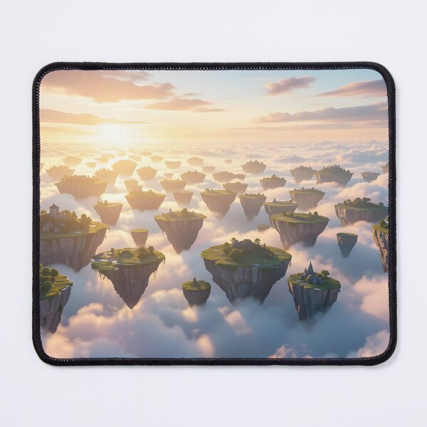 Item preview, Infinite Sky – Endless Floating Islands Fantasy Art designed and sold by LittleBigGifts.