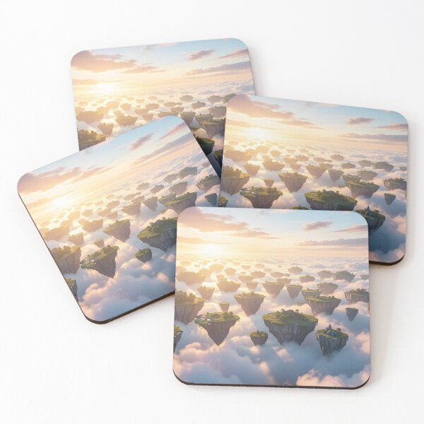 Item preview, Infinite Sky – Endless Floating Islands Fantasy Art designed and sold by LittleBigGifts.