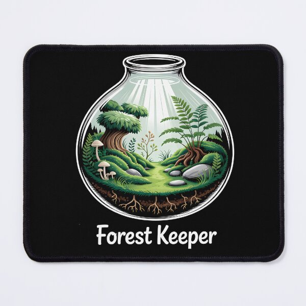 Item preview, Forest Keeper Mossarium Terrarium designed and sold by MooonTees.