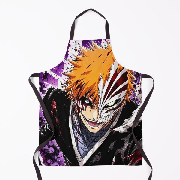 Item preview, Ichigo | Masked Demon Warrior Anime Style | Dark Hollow Mask Fantasy Art | Epic Manga-Inspired Action Illustration designed and sold by Dyan4.