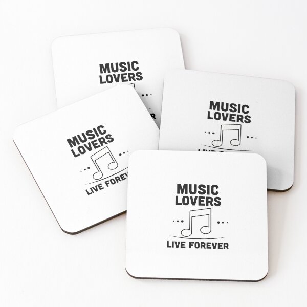 Item preview, Music Lovers Live Forever designed and sold by NiftyWrx.