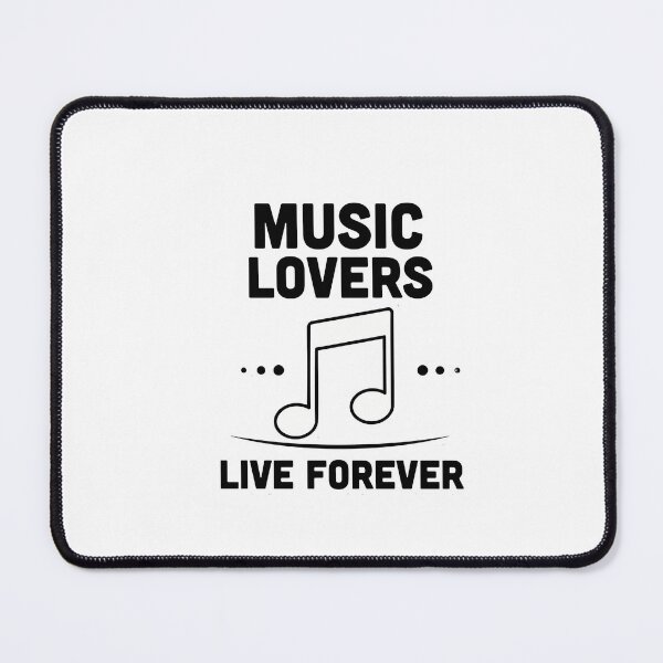 Item preview, Music Lovers Live Forever designed and sold by NiftyWrx.