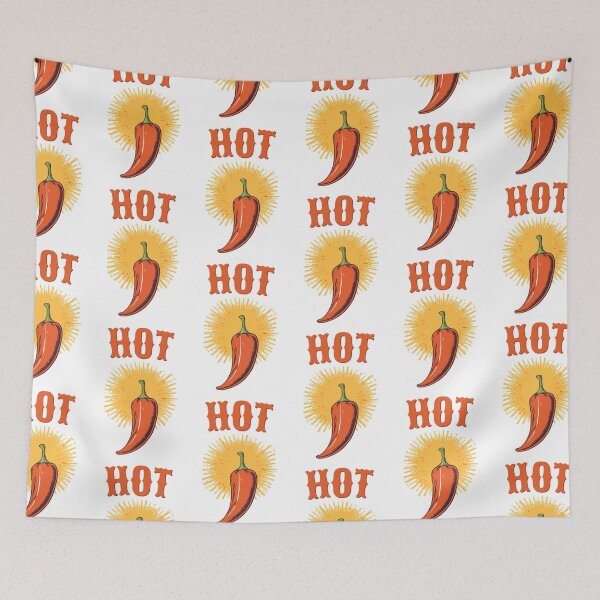 Item preview, Hot Chili Pepper Badge – Spicy Vintage Design designed and sold by katiecorners.
