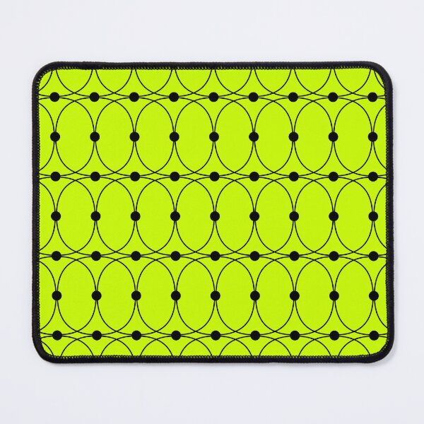Item preview, Fluorescent yellow & black curve designed and sold by Mint + Midnight.