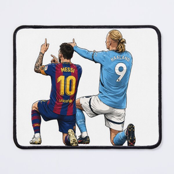 Item preview, Erling Haaland and Lionel Messi designed and sold by SMARTKIT DESIGNAGENCY.