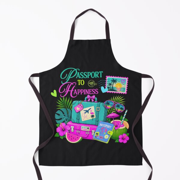 Item preview, Passport to Happiness – Cute Tropical Summer Travel Design designed and sold by Aimetoi.